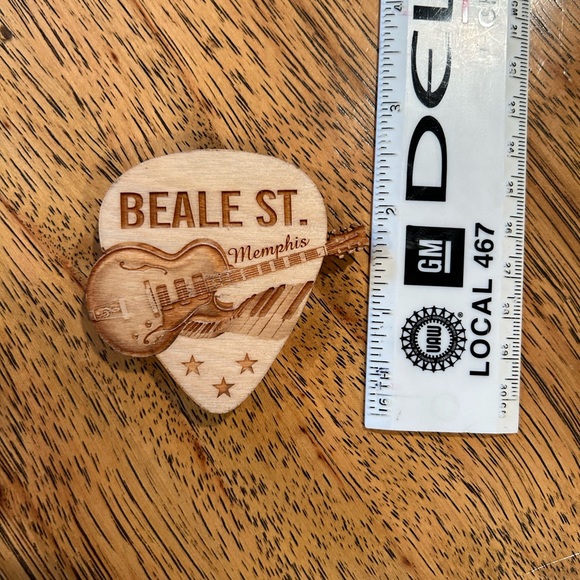 BEALE STREET, MEMPHIS | wooden magnet - Picture 3 of 4